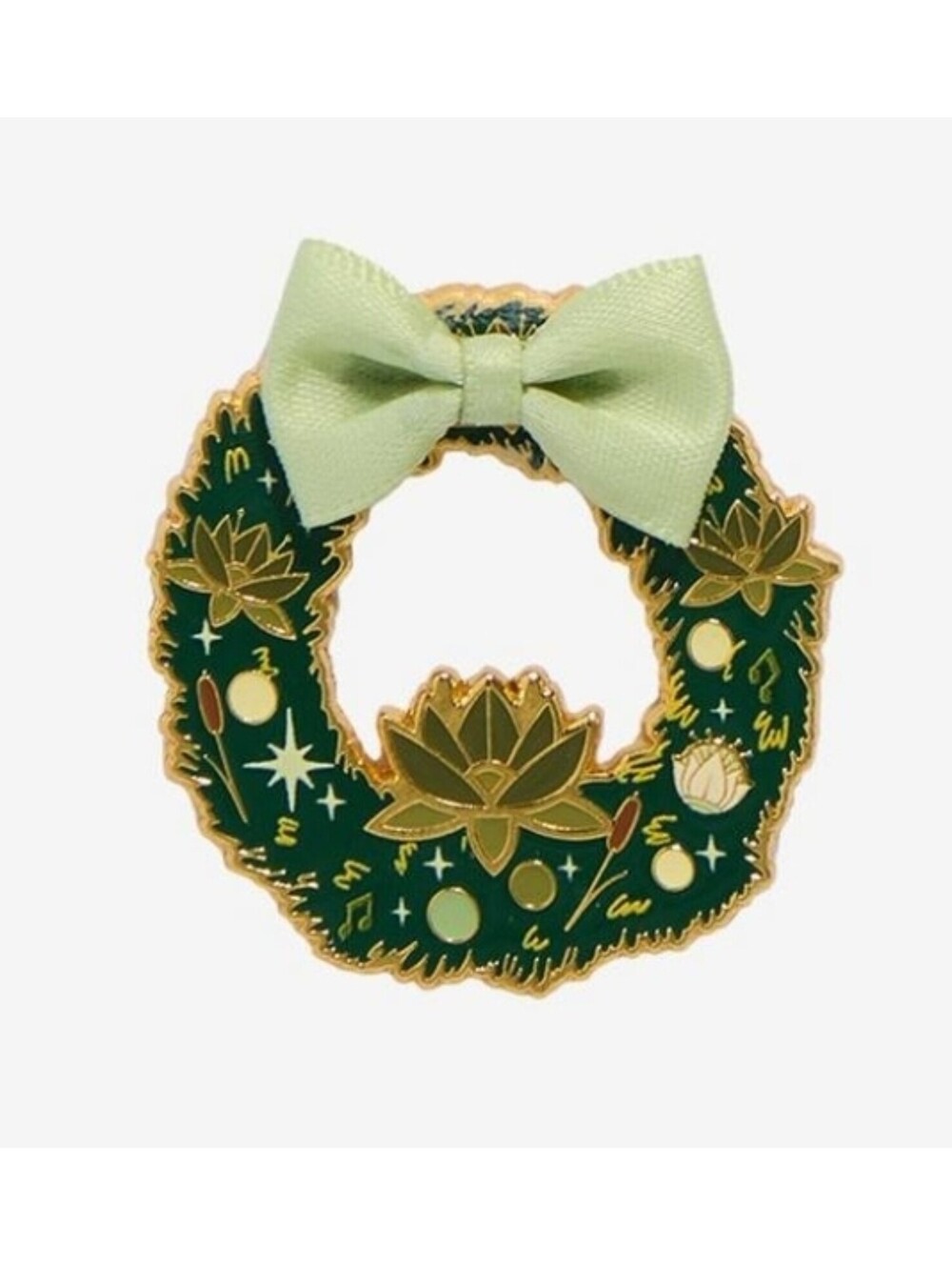 Loungefly Disney Princess Wreaths 3D Bow Blind Box Enamel Pin